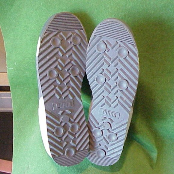 Puma White and Green Sneakers with Gray Details - Picture 4 of 8